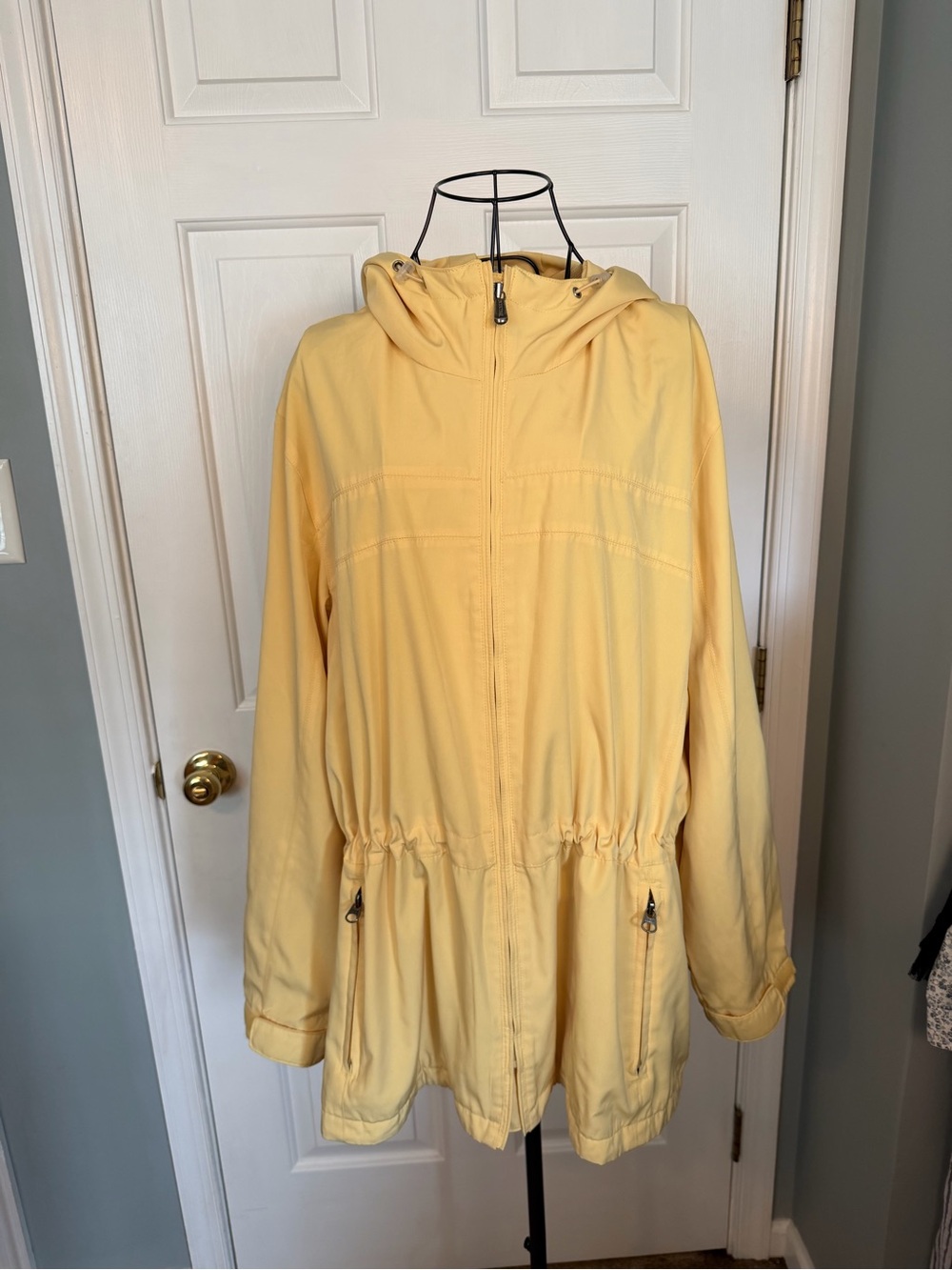 Pacific Trail Light Yellow Hooded Utility Jacket